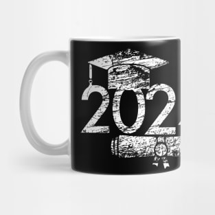 Distress look 2024 graduation design Mug